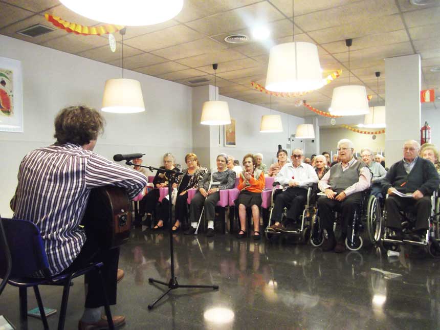 , Música i poesia per Sant Jordi, al Centre Collserola