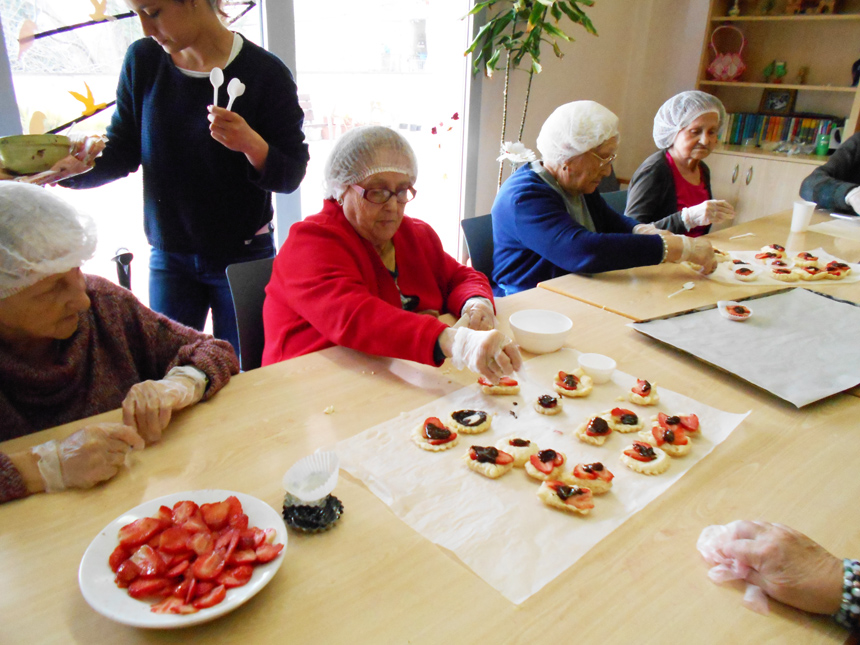 , La Residència Rubí comença la setmana Santa amb un taller de xocolata, des del cor