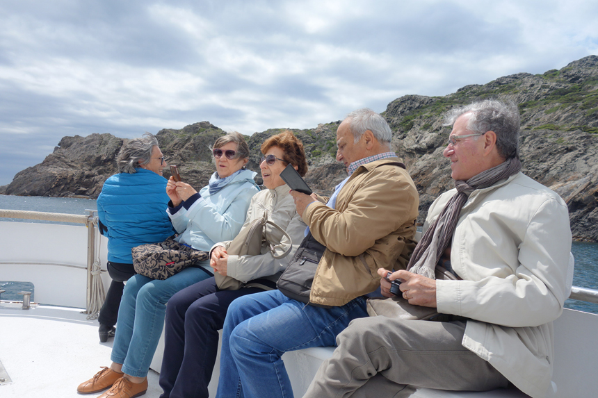 , Mutuam Activa d&#8217;excursió pel Cap de Creus amb 111 sèniors viatgers