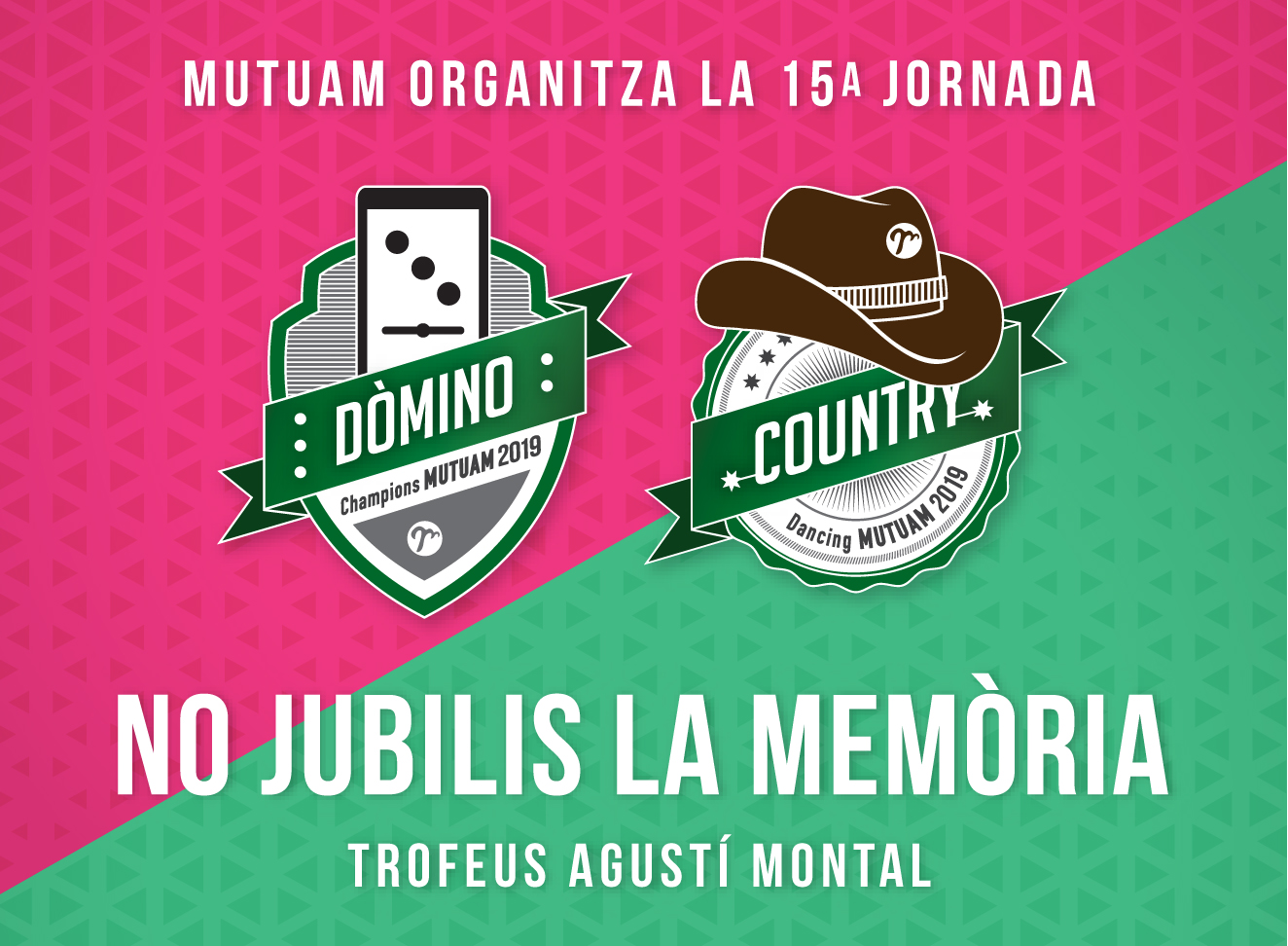 memòria, Per cuidar la memòria de la gent gran obrim les inscripcions a la Jornada “No Jubilis la Memòria 2019”