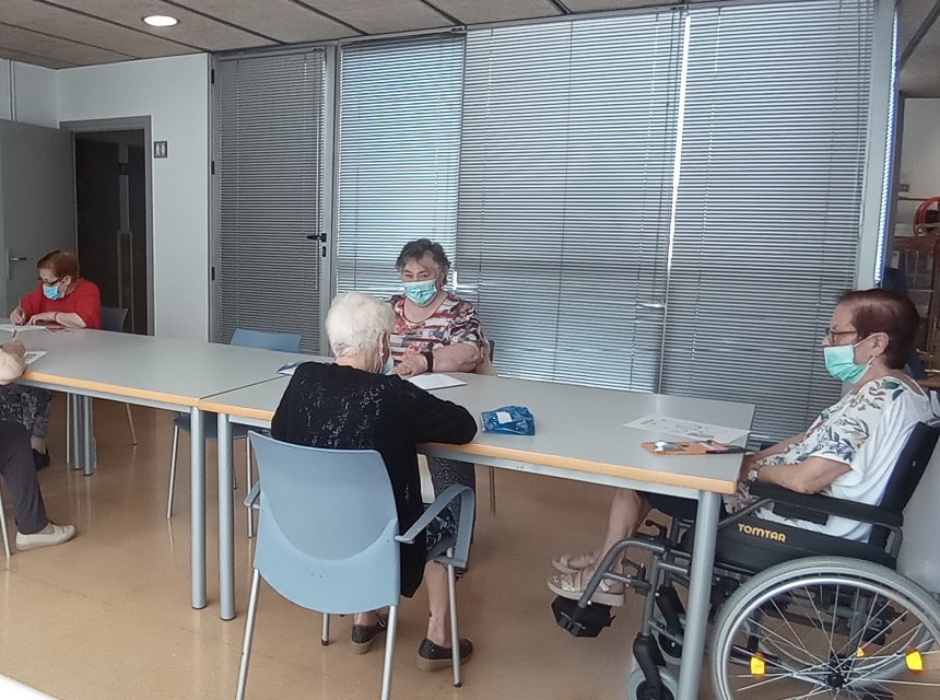centres de dia Sabadell, Els usuaris dels centres de dia que gestiona Grup Mutuam, reprenen les seves activitats