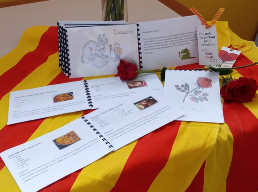 Sant Jordi Grup Mutuam, Un Sant Jordi protagonitzat per l’esperança i la il·lusió als centres del Grup Mutuam