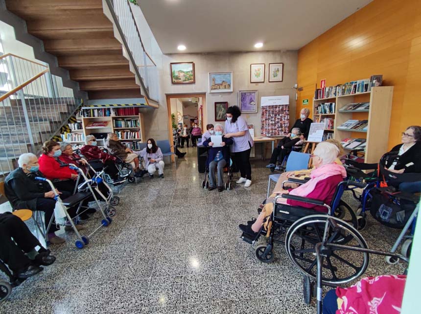 Dia Internacional de la dona a residències gent gran, Els centres per a gent gran de Grup Mutuam commemoren el Dia Internacional de la Dona