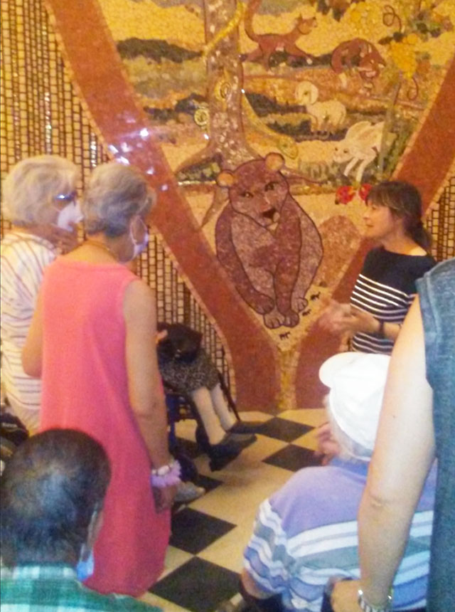 Festes de Sant Ignasi Residència Manresa, La gent gran del Centre Residencial Mutuam Manresa va de sortida cultural per les Festes de Sant Ignasi