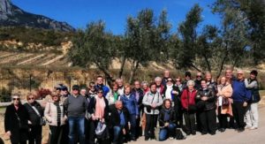 Un grup de sèniors de Mutuam Activa d'excursió a La Rioja