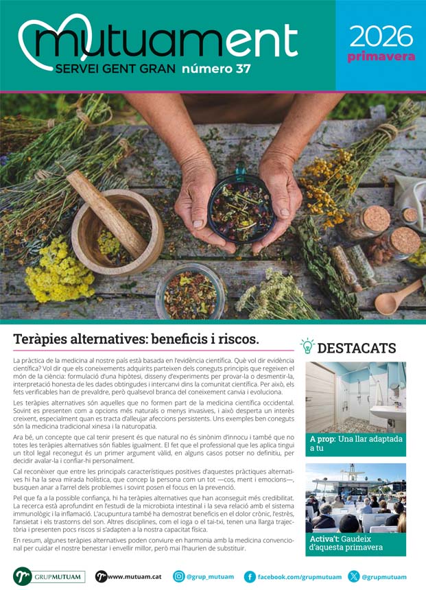 Revistes gent gran - Mutuament, Revista